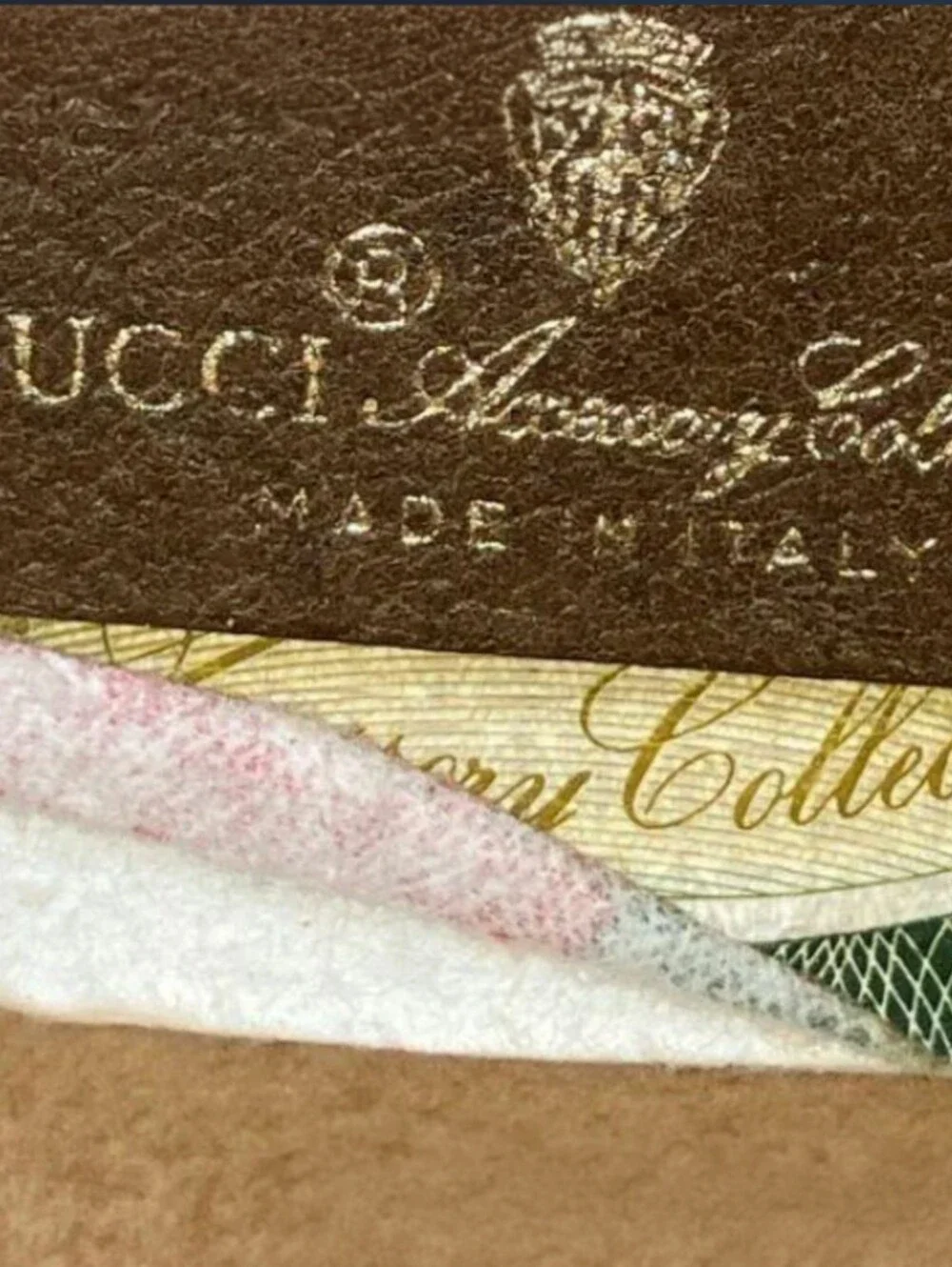 Vintage Gucci Accessory Collection Clutch Bag GG Supreme Monogram Canvas Italy